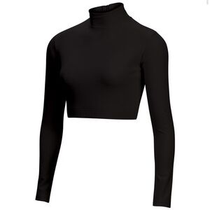 NWT CHASSE CROPPED BODYSUIT 2.0 - BLACK - ADULT LARGE LARGE & 2XL